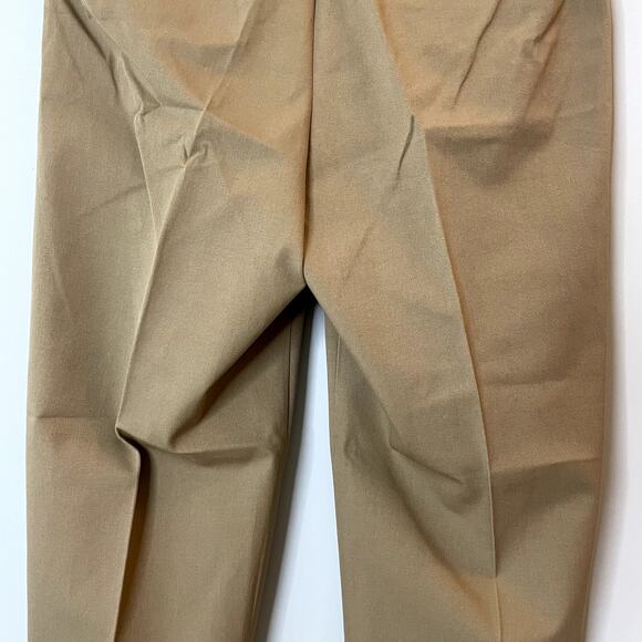 J.Crew Factory Kallie Straight Leg Pant High Waisted Work BO900 Natural Camel P8 - Picture 9 of 14